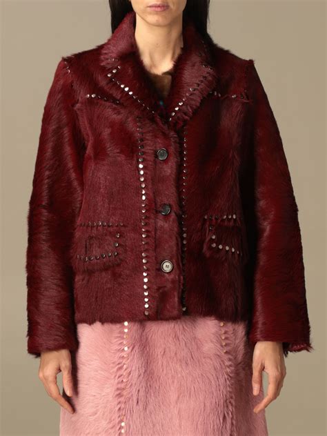 prada coat shop online|prada jacket outlet.